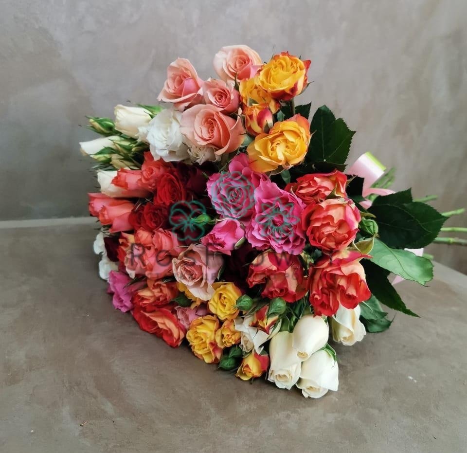 Букет цветов из: Розы в Цагане Амане