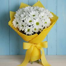 Букет цветов из:  Хризантемы #REPLACE_PRED# Цагане Амане