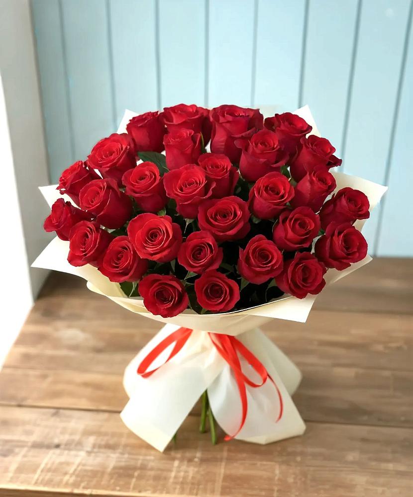 Букет 29 Красных роз в Цагане Амане