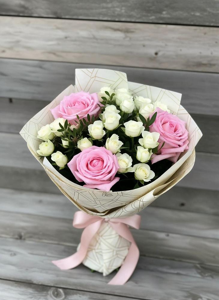 Букет цветов из: Розы в Цагане Амане