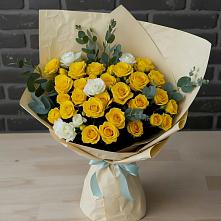 Букет цветов из:  Розы в Цагане Амане