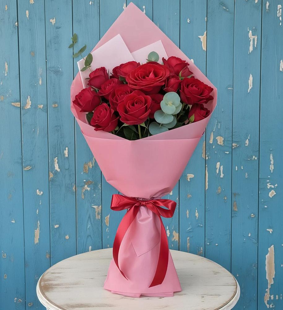 Букет цветов из: Розы в Цагане Амане