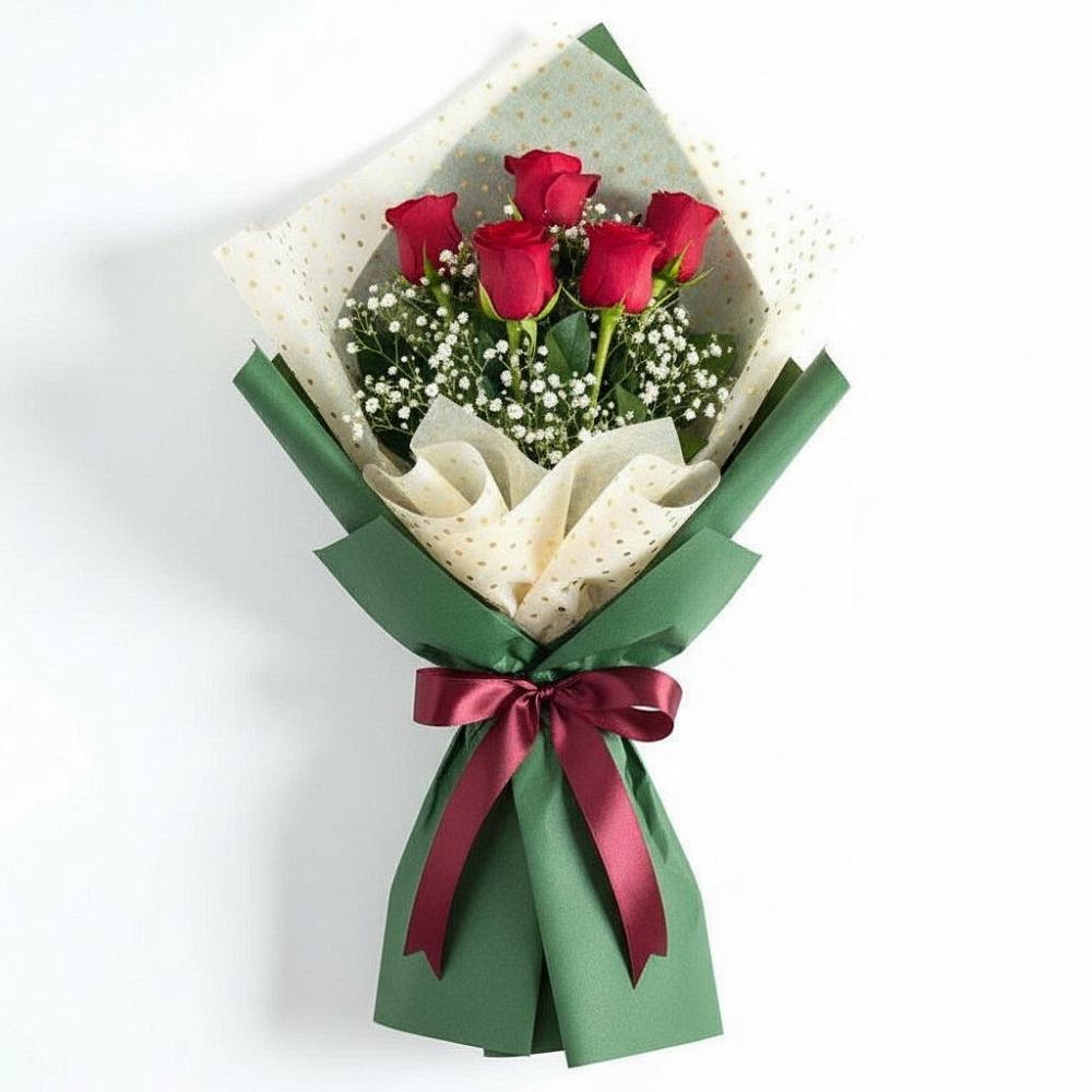 Букет цветов из: Розы в Цагане Амане