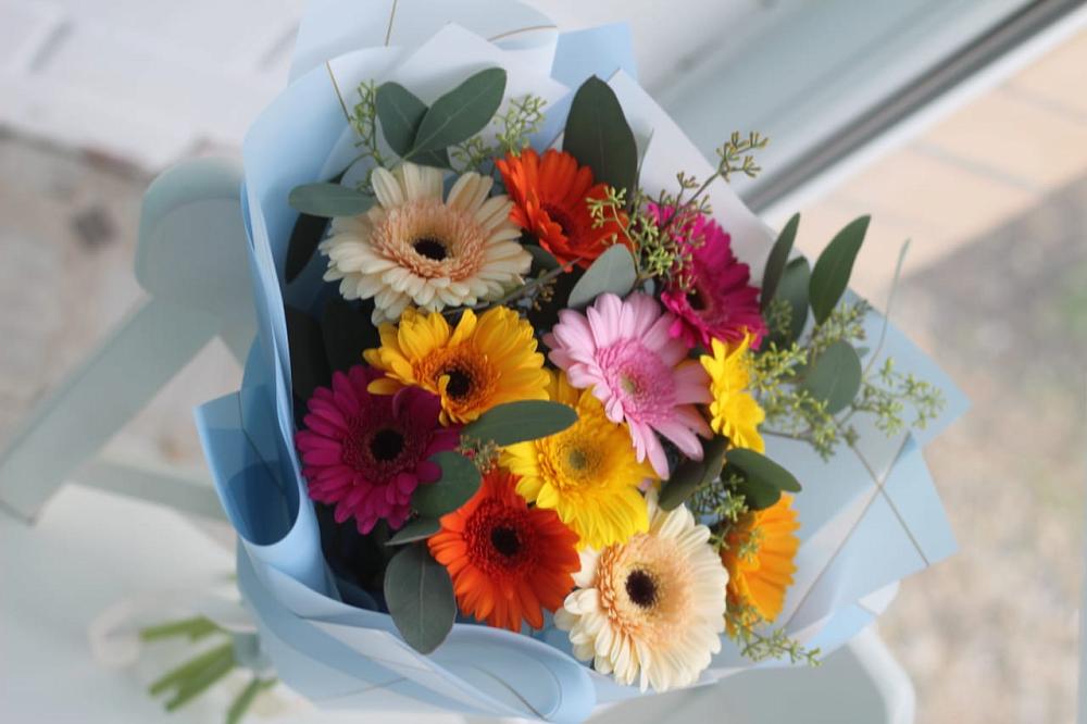 Букет цветов из: Герберы в Цагане Амане