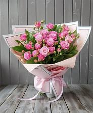 Букет Розовый кустик в Цагане Амане