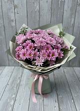 Букет цветов из:  Хризантемы в Цагане Амане