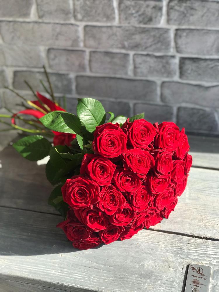 Букет Красные розы Фридом в Цагане Амане