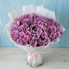 Букет цветов из:  Хризантемы в Цагане Амане