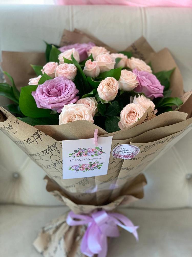 Букет цветов из: Розы в Цагане Амане