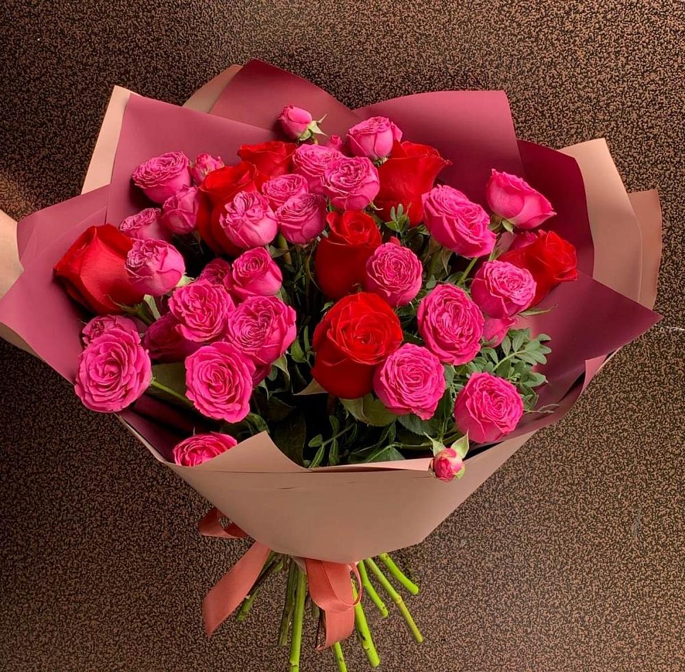 Букет В объятьях нежности в Цагане Амане