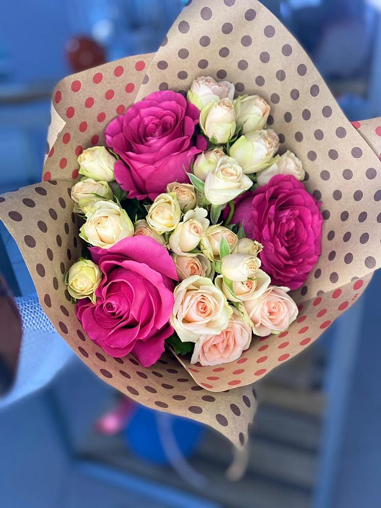 Букет цветов из: Розы в Цагане Амане