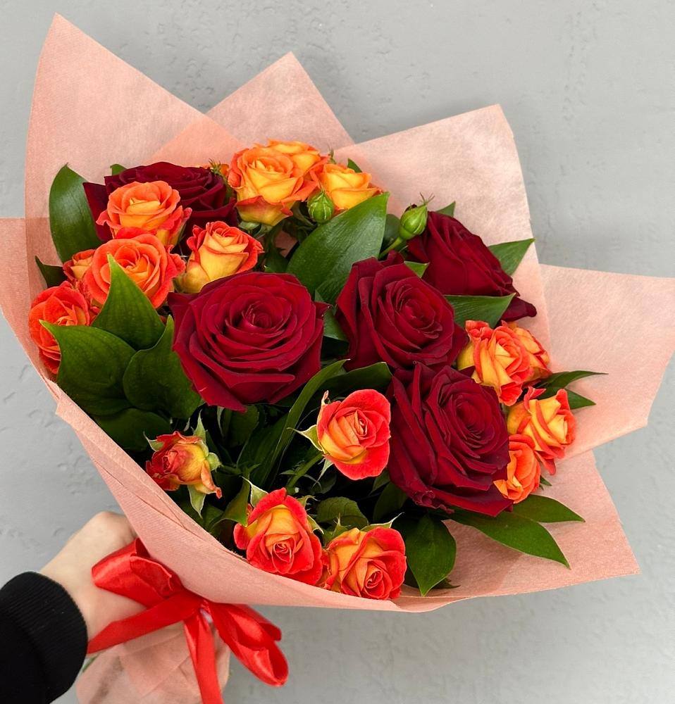 Букет Любовь и восторг в Цагане Амане