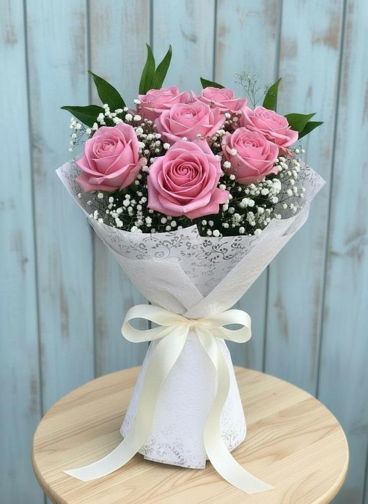 Букет цветов из: Розы в Цагане Амане