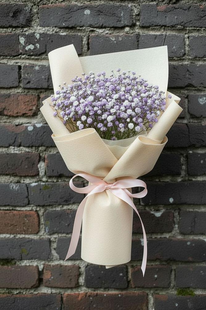 Букет цветов из: Гипсофила в Цагане Амане