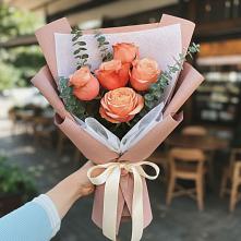 Букет цветов из:  Розы в Цагане Амане