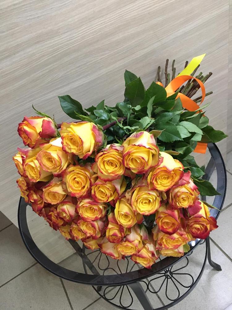 Букет Желтые розы в Цагане Амане