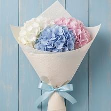 Букет цветов из:  Гортензия в Цагане Амане