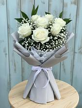 Букет цветов из:  Розы в Цагане Амане