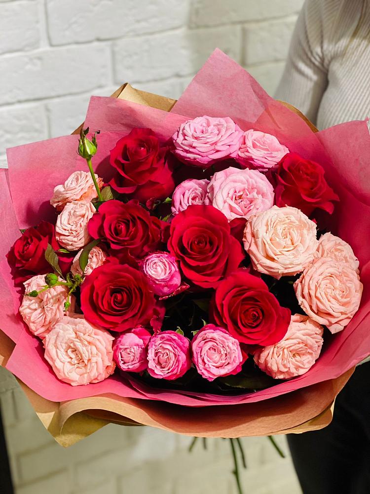 Букет цветов из: Розы в Цагане Амане