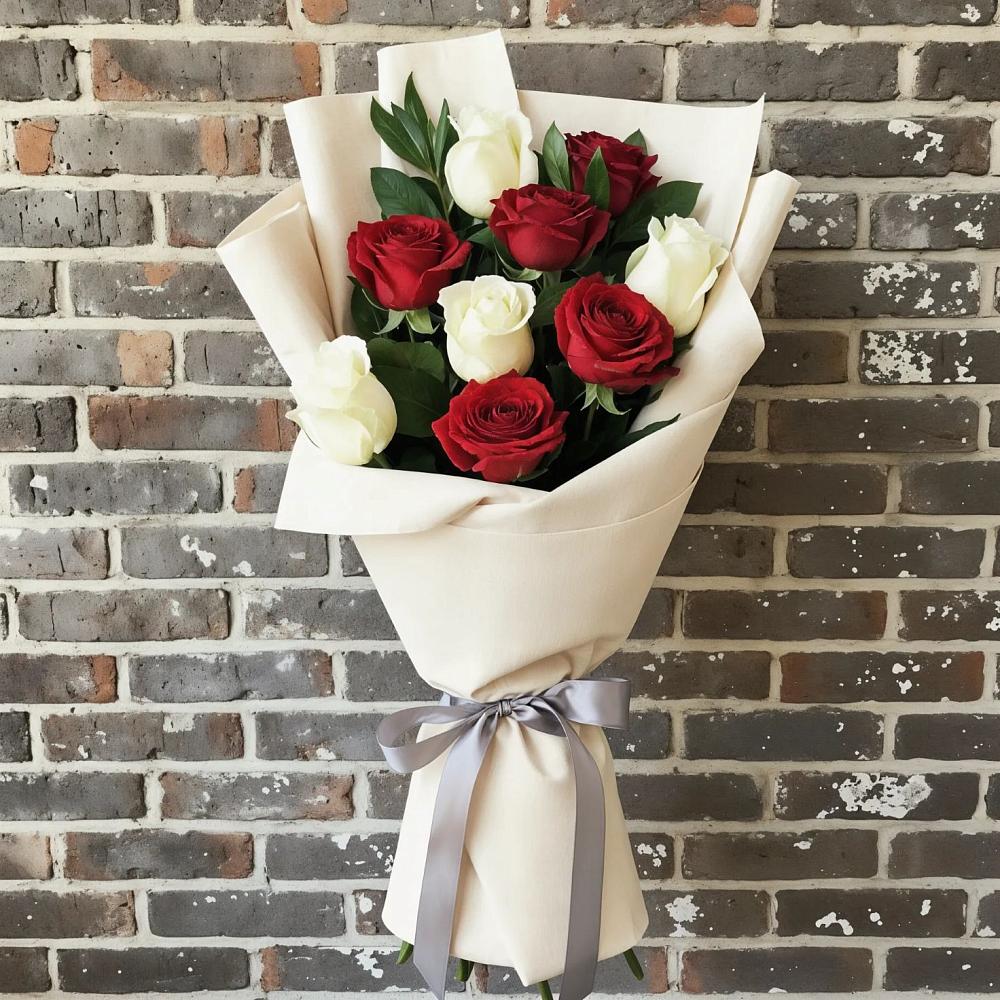 Букет цветов из: Розы в Цагане Амане