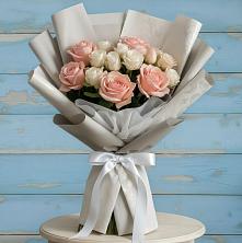 Букет цветов из:  Розы в Цагане Амане