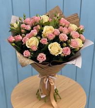 Букет цветов из:  Розы в Цагане Амане