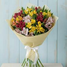 Букет цветов из:  Альстромерии #REPLACE_PRED# Цагане Амане