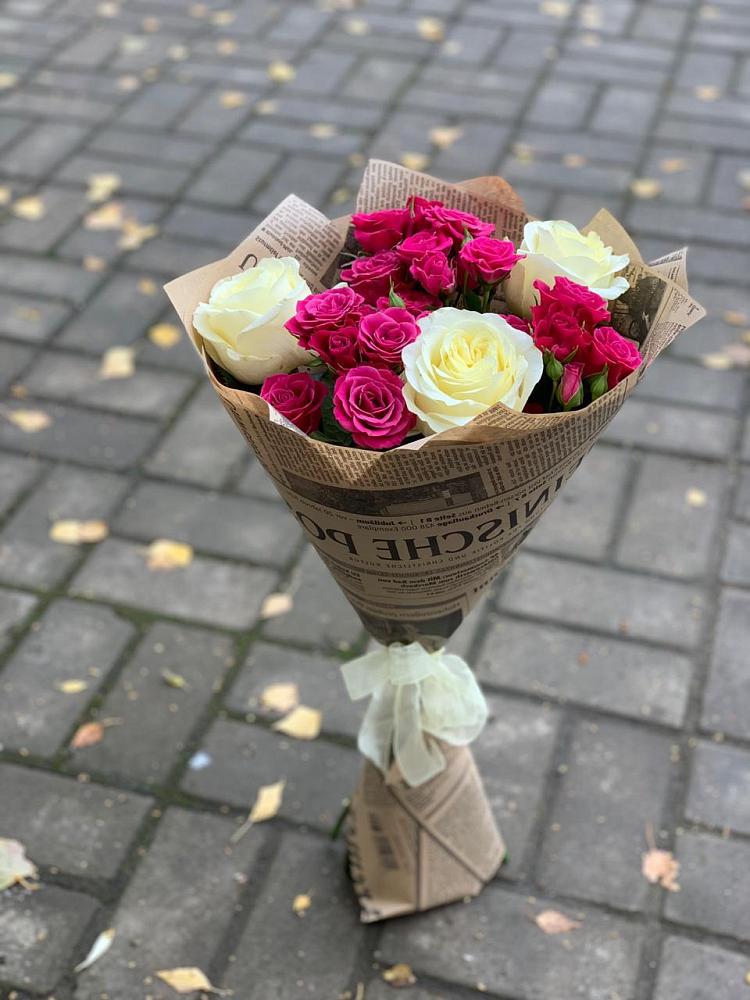 Букет цветов из: Розы в Цагане Амане