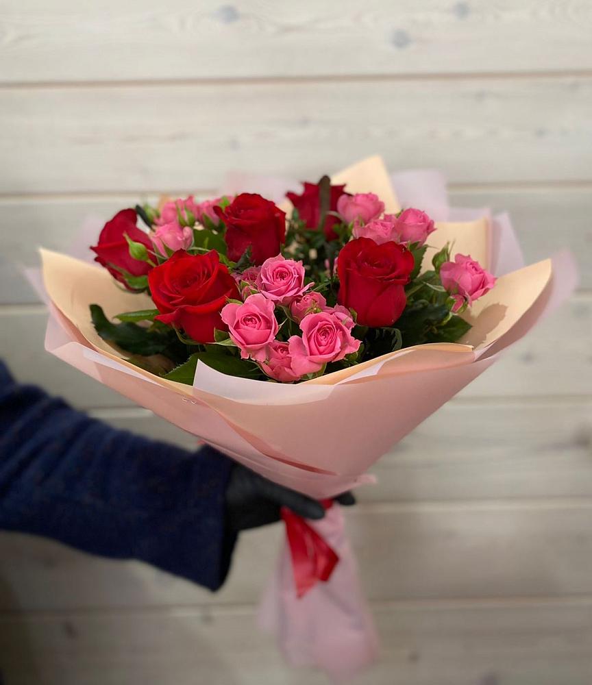 Букет цветов из: Розы в Цагане Амане