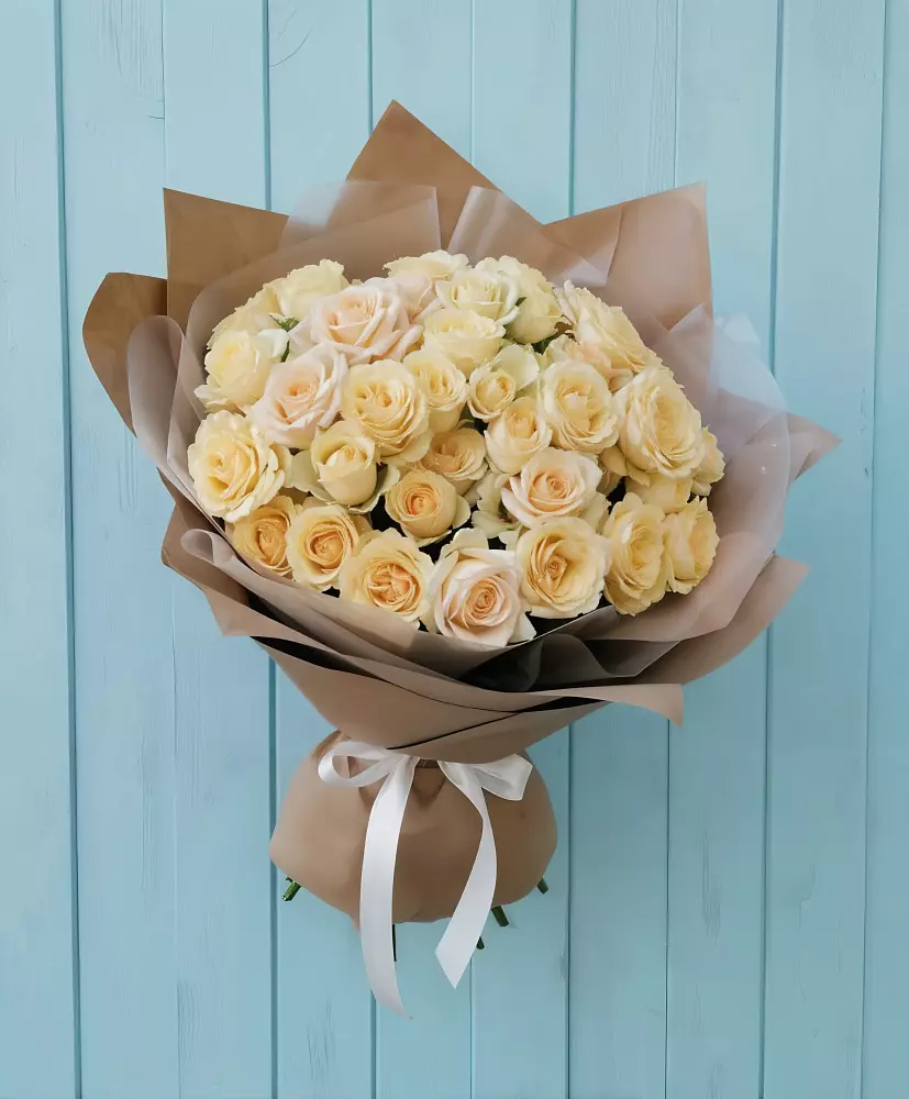 Букет Кремовое облако в Цагане Амане